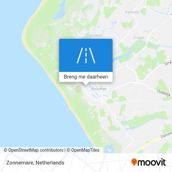 Zonnemare kaart