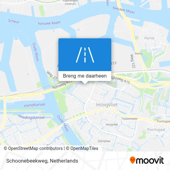 Schoonebeekweg kaart