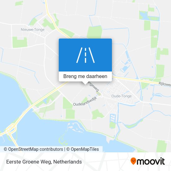 Eerste Groene Weg kaart