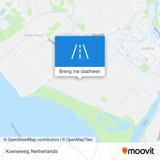 Koeneweg kaart