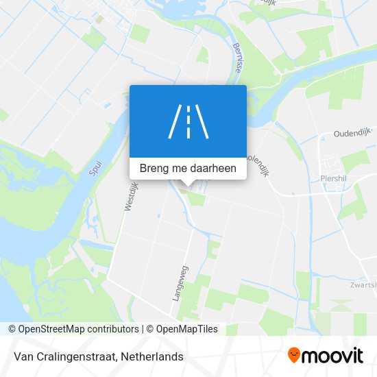 Van Cralingenstraat kaart