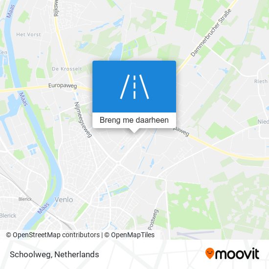 Schoolweg kaart