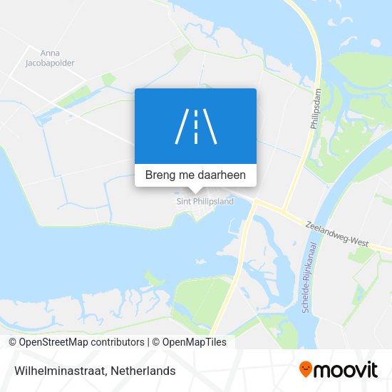 Wilhelminastraat kaart