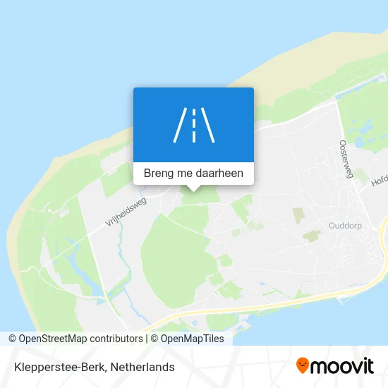 Klepperstee-Berk kaart