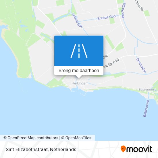 Sint Elizabethstraat kaart