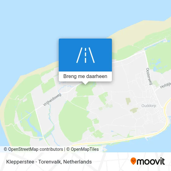 Klepperstee - Torenvalk kaart