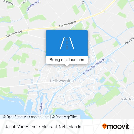 Jacob Van Heemskerkstraat kaart