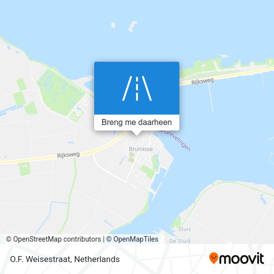 O.F. Weisestraat kaart