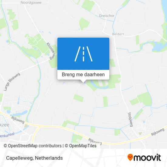 Capelleweg kaart