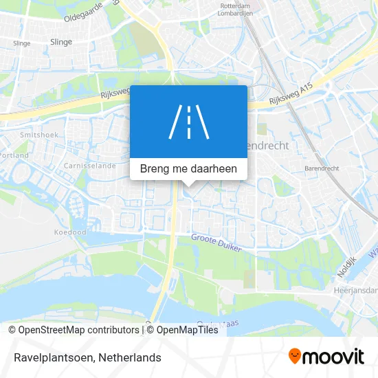 Ravelplantsoen kaart