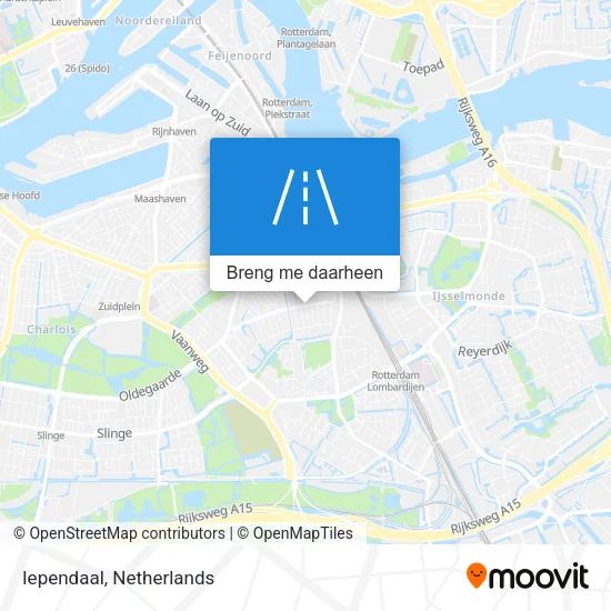 Iependaal kaart