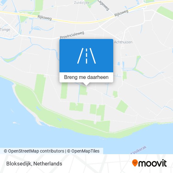 Bloksedijk kaart