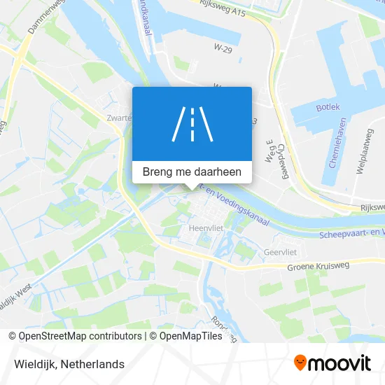 Wieldijk kaart