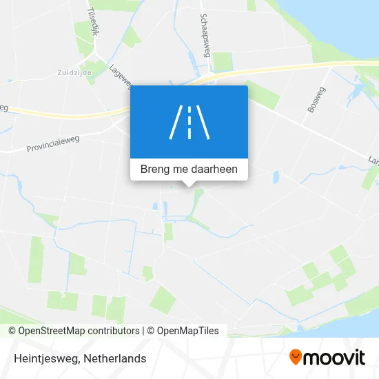 Heintjesweg kaart
