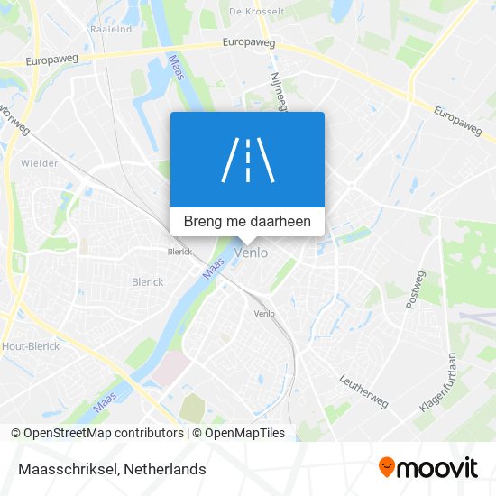 Maasschriksel kaart