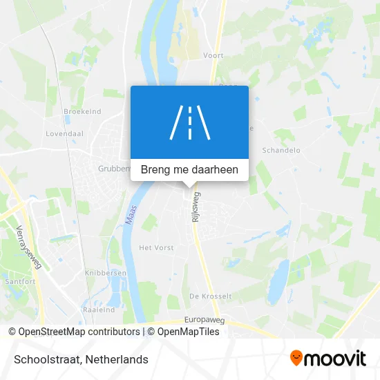 Schoolstraat kaart