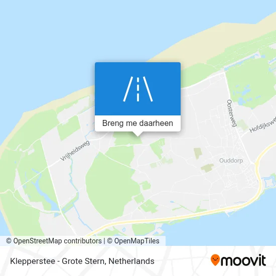 Klepperstee - Grote Stern kaart