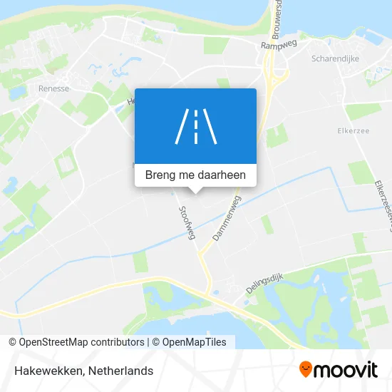 Hakewekken kaart