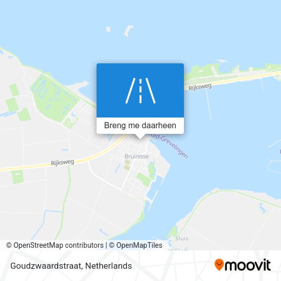Goudzwaardstraat kaart