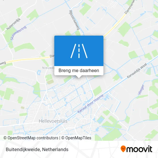 Buitendijkweide kaart