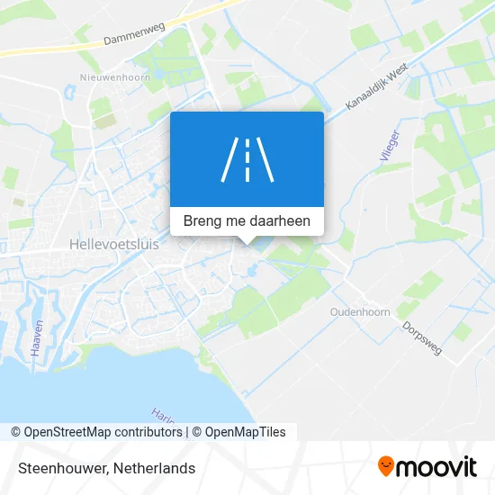 Steenhouwer kaart