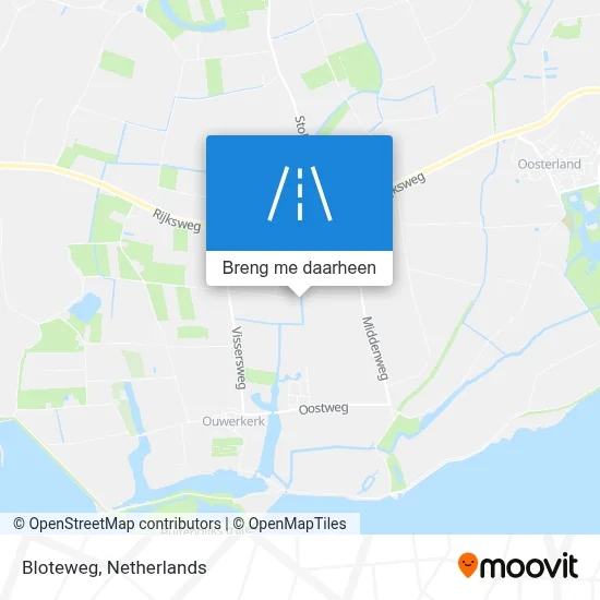 Bloteweg kaart