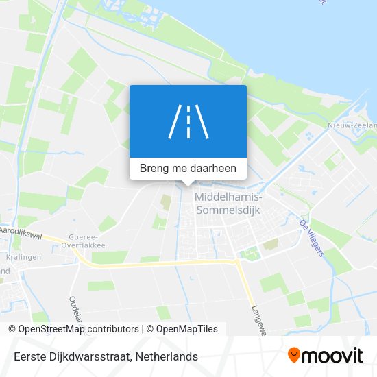 Eerste Dijkdwarsstraat kaart