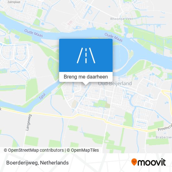 Boerderijweg kaart