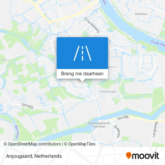 Anjougaard kaart