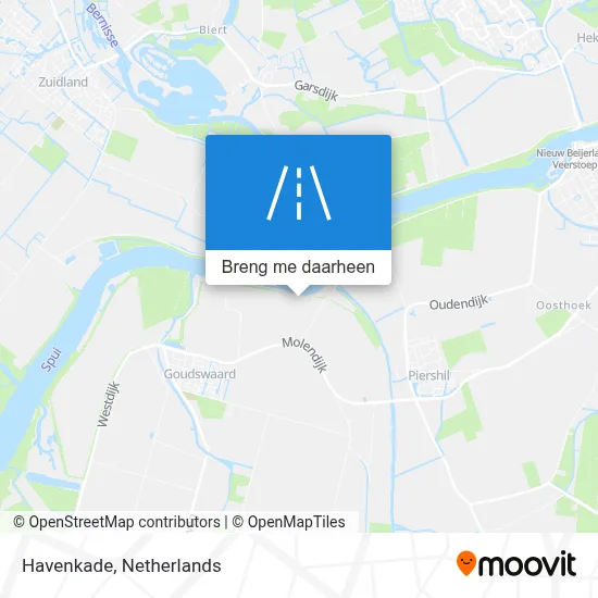 Havenkade kaart