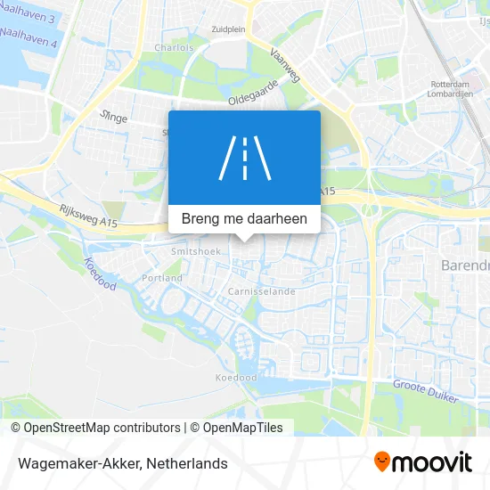 Wagemaker-Akker kaart