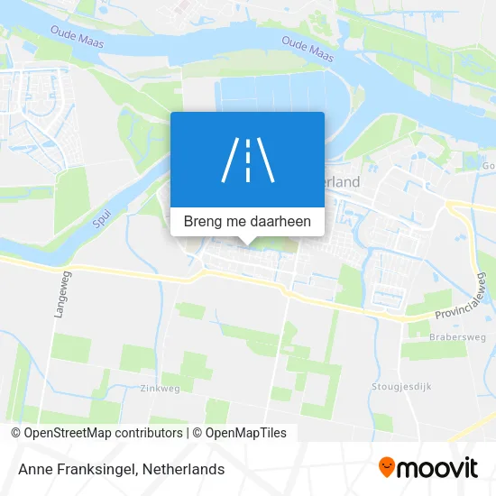 Anne Franksingel kaart