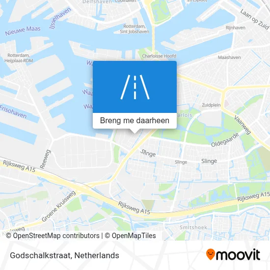 Godschalkstraat kaart