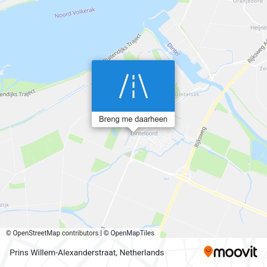 Prins Willem-Alexanderstraat kaart