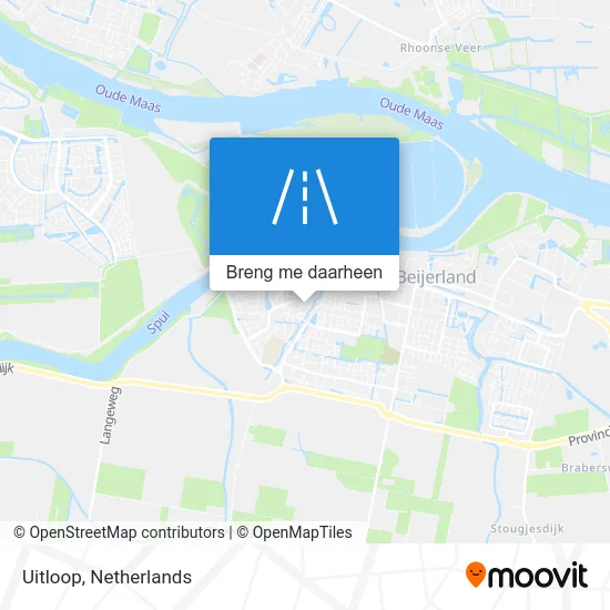 Uitloop kaart