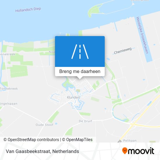 Van Gaasbeekstraat kaart