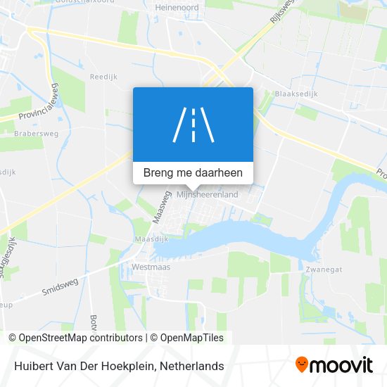 Huibert Van Der Hoekplein kaart