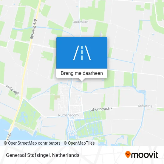 Generaal Stafsingel kaart