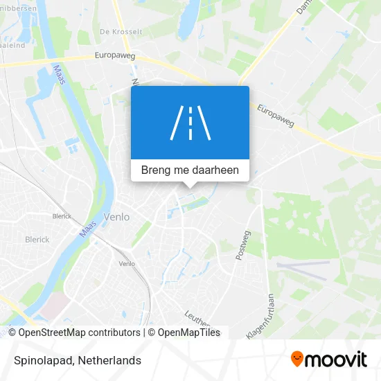 Spinolapad kaart