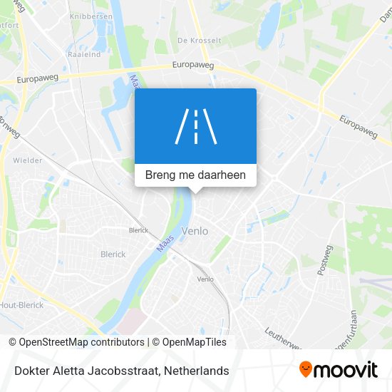 Dokter Aletta Jacobsstraat kaart