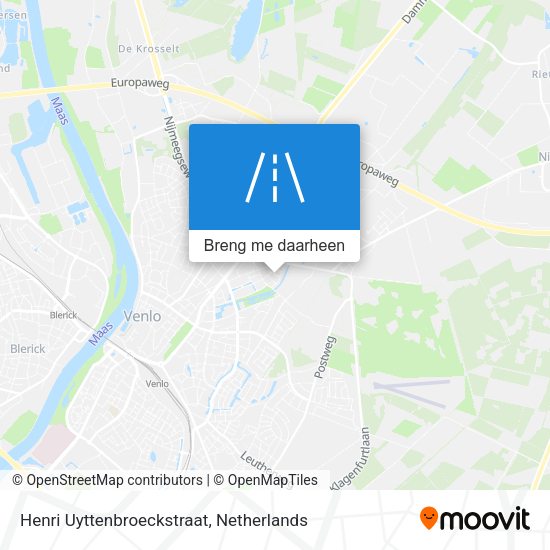 Henri Uyttenbroeckstraat kaart