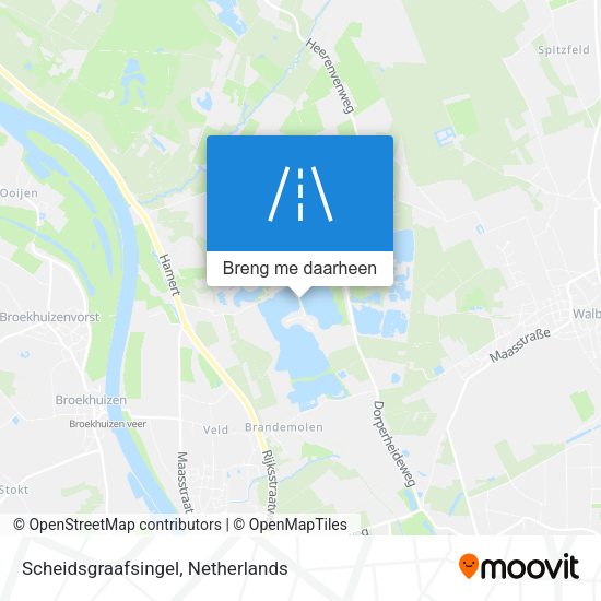 Scheidsgraafsingel kaart