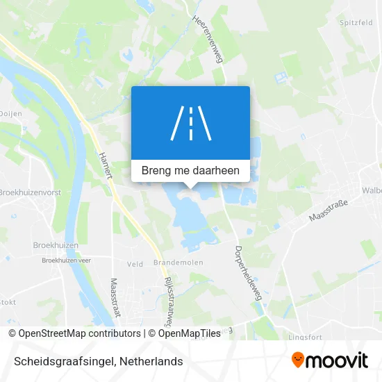 Scheidsgraafsingel kaart