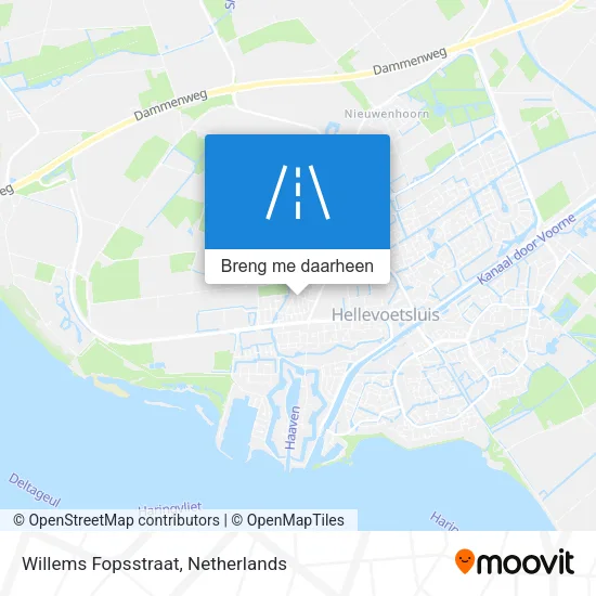 Willems Fopsstraat kaart