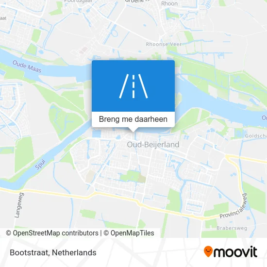 Bootstraat kaart