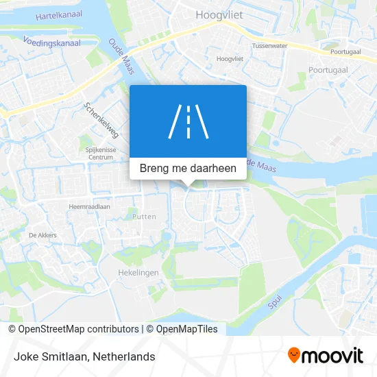Joke Smitlaan kaart
