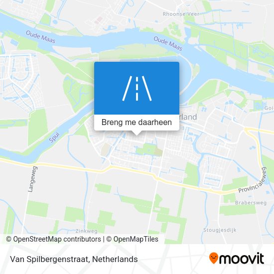 Van Spilbergenstraat kaart