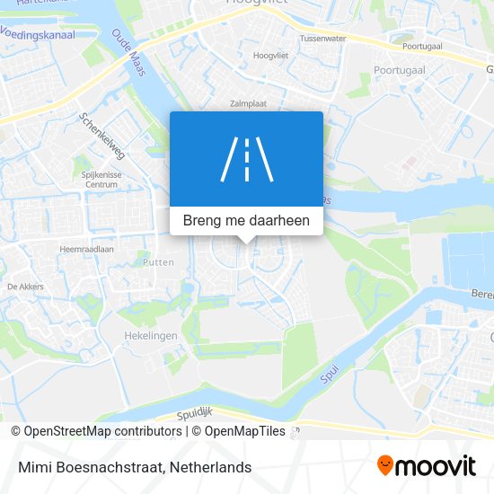 Mimi Boesnachstraat kaart