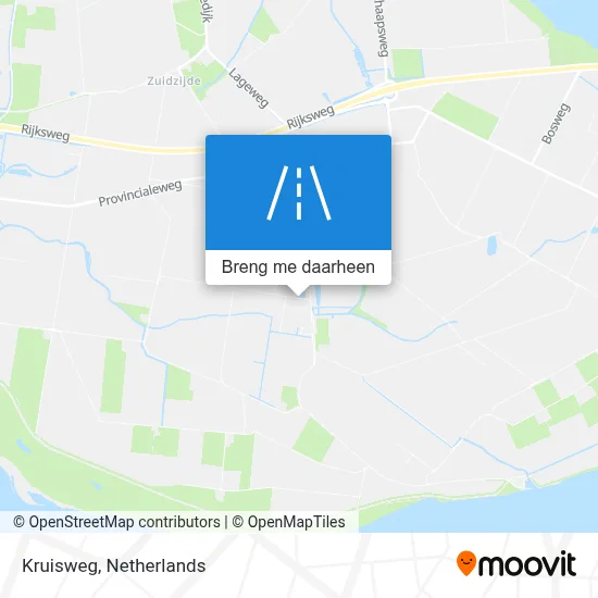 Kruisweg kaart