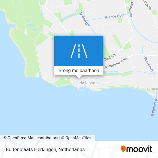 Buitenplaats Herkingen kaart
